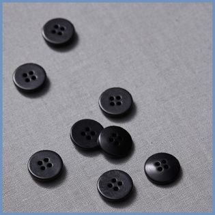 meetMILK Plain Corozo Button black