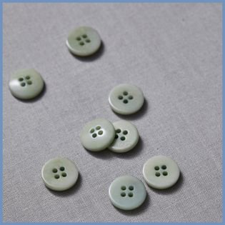 meetMILK Plain Corozo Button soft mint