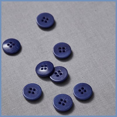 meetMILK Plain Corozo Button lapis